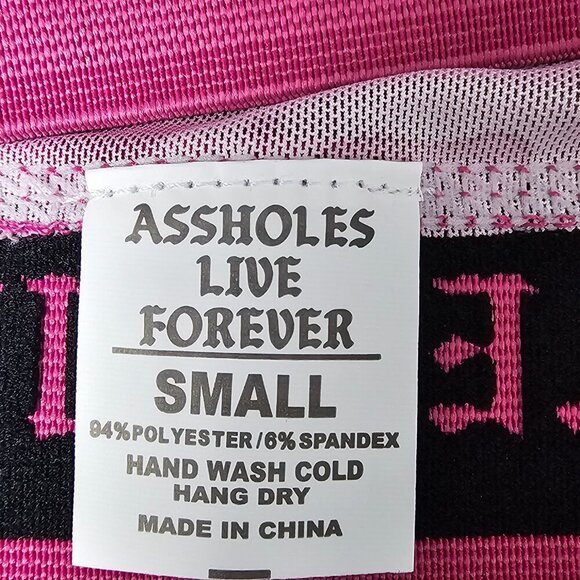 ALF New Mushroom Mesh Sheer Stretch Pink Sports Bra - Picture 3 of 7